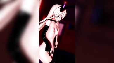 Shimakaze's Steamy Exposé: Dialing for Dick [MMD R18]