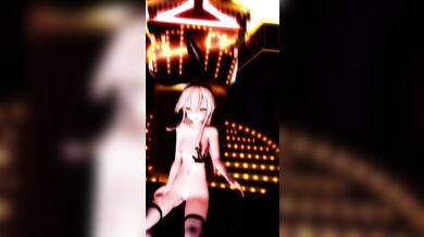Shimakaze's Wild Orgy with Horny Party Trolls [MMD R18]