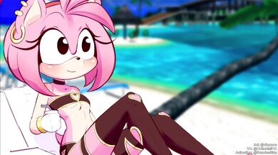 - Amy's Pink Pleasure at the Hotel (Español)