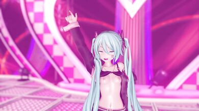 Hatsune Miku and her devilish charm in 'Sweet Devil' - The Uncensored Version!