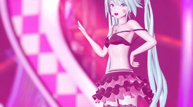 Hatsune Miku and her devilish charm in 'Sweet Devil' - The Uncensored Version!