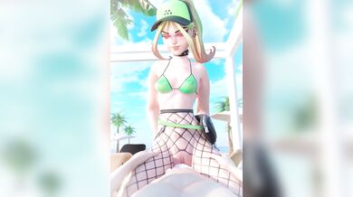 Helsie's Naughty Beach Adventure in 3D: Sulbas