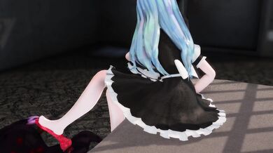 Maid Miku and her Pooches' Erotic Adventure