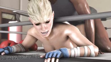 Cassie Cage's Sweaty Gym Sex Romp