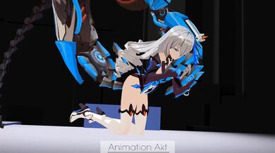 Bronya's Motorcycle Fuck Fest 3: A Rough Ride with AKT