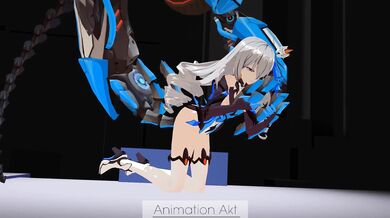 Bronya's Motorcycle Fuck Fest 3: A Rough Ride with AKT
