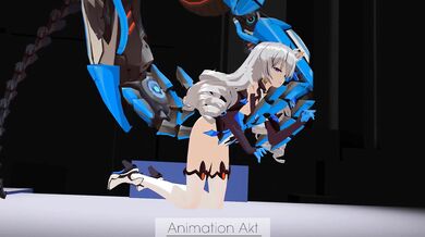 Bronya's Motorcycle Fuck Fest 3: A Rough Ride with AKT