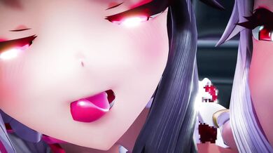 Twin Torture: Yorumi Rena's Full Body Fuck Fest with Life-Size Dolls [Evermilk]