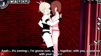 Futa Ochaco Rides Toga's Dick