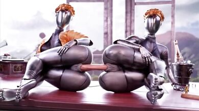 Busty Ballarina's Sensual Escapades: A Steamy Atomic Heart Compilation