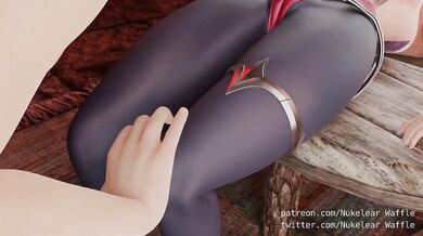 Bound and Gagged Captive of Noxus