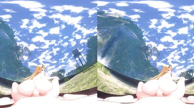 Virtual Reality Bukkake with the Lady of the Lake