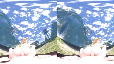 Virtual Reality Bukkake with the Lady of the Lake