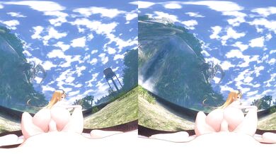 Virtual Reality Bukkake with the Lady of the Lake