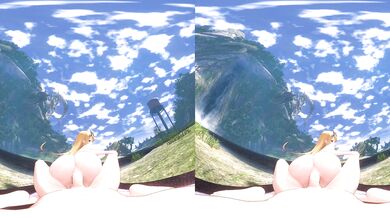 Virtual Reality Bukkake with the Lady of the Lake