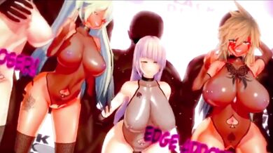 Blacked and Blasted: Numbersguy x blackflames3's Explosive PMV