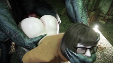 Velma's Ferocious Deep-throat and Anal Drilling [Rekin3D]