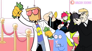 Influential Girl's Piss Bath by Miss Heed [Anime Cartoon]