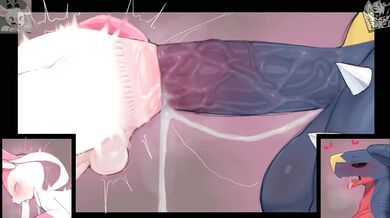 [Pokemon] Garchomp x Sylveon [Syuro] could be rewritten as Garchomp and Sylveon's Syrupy Love-Making.