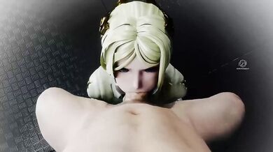 - Yorha's Leader Receptacle Ravaging - Mouthful of Semen