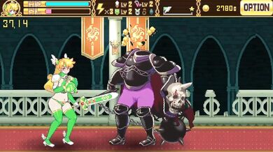 Hardcore Battle with the Busty Warrior Princess