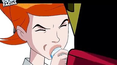 Gwen and Aggregor's Famous Cartoon Facials