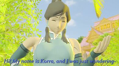 Futa Korra and Azula's No-Sound Lesbian Lust