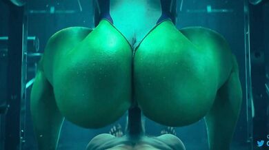 Jennifer's Jiggling Booty Bounces with Cream on Her Ass
