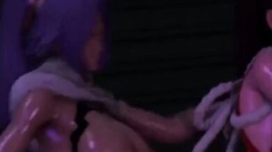 Mai's Fuck Fest with Yoruichi (Uncensored)