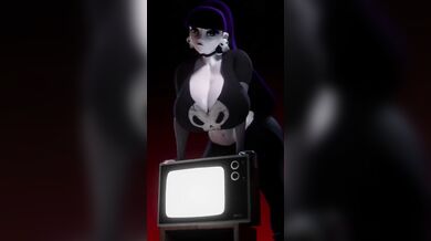 Jiggle Busters: Big Boob Goth Girl's Titty-tastic Adventures!