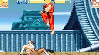 Ken vs Chun-Li: A RYONA Hentai Porn Battle for the Ages