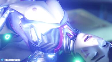 Gangbanged by Evil Overwatch Agents - D.Va's Forced Submission