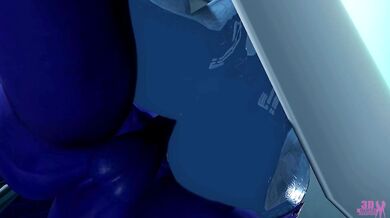 Widowmaker and Cortana's Hot Threesome with a Lucky Human (PV)