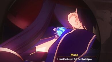Busty Mona in Distress! Your Choice to Help Her Kizumashiro.