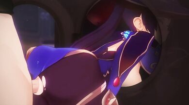 Busty Mona in Distress! Your Choice to Help Her Kizumashiro.