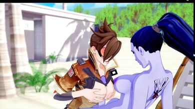 Tracer's Sandy Screw with Widow: A Beachside Bonefest