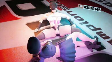 Kasumi and Kokoro's Hot Lesbian Action [ASDF9146] [4K]