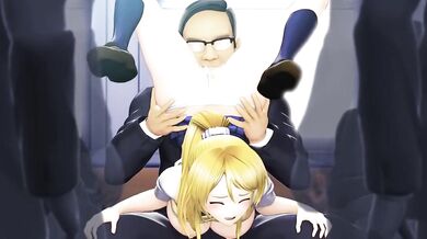 Train Ride of Molestation with Eli Ayase [@OZ]