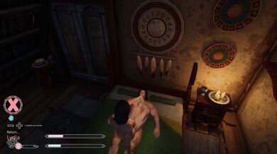 Dragonborn's Rough Thrusts in the Bannered Mare with Lydia
