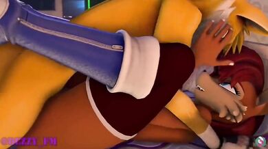 Sexy Sonic Sidekicks: Tails & Sally Fuck Hard in 'dez-fm'