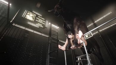 Tifa's Rough Doggy-Style with Zangief's Big Muscles (FM)