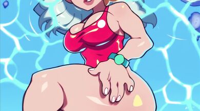 [4K] Lifeguard in Speedo