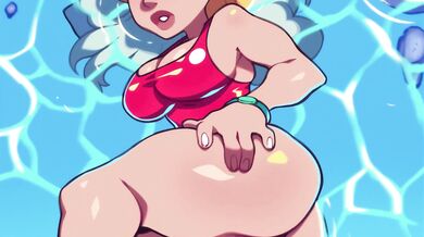 [4K] Lifeguard in Speedo