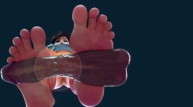 Sexy Tracer Gets Her Ass Pounded by a Giant Cock