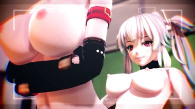 Lesbian Love with Futa Lover