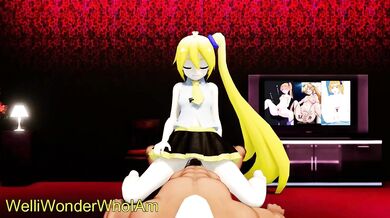 Neru's Virginity Taken by Kiru in a Naughty 'Beep Block Fuckway'