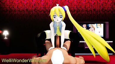 Neru's Virginity Taken by Kiru in a Naughty 'Beep Block Fuckway'