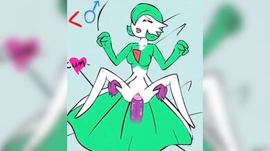 Tentacle Fucking of Gardevoir with Multiple Monsters