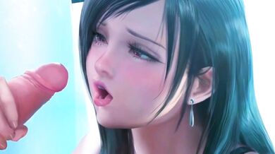 [4K] Cloud's Hardcore Fuck Fest with Tifa in Part 2 by Sakimichan