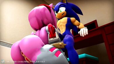 Sonic's Dirty Blowjob Adventure with Rusty Rose [wector]
